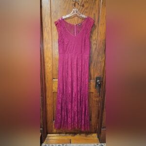 Torrid Scalloped Lace Maxi Dress